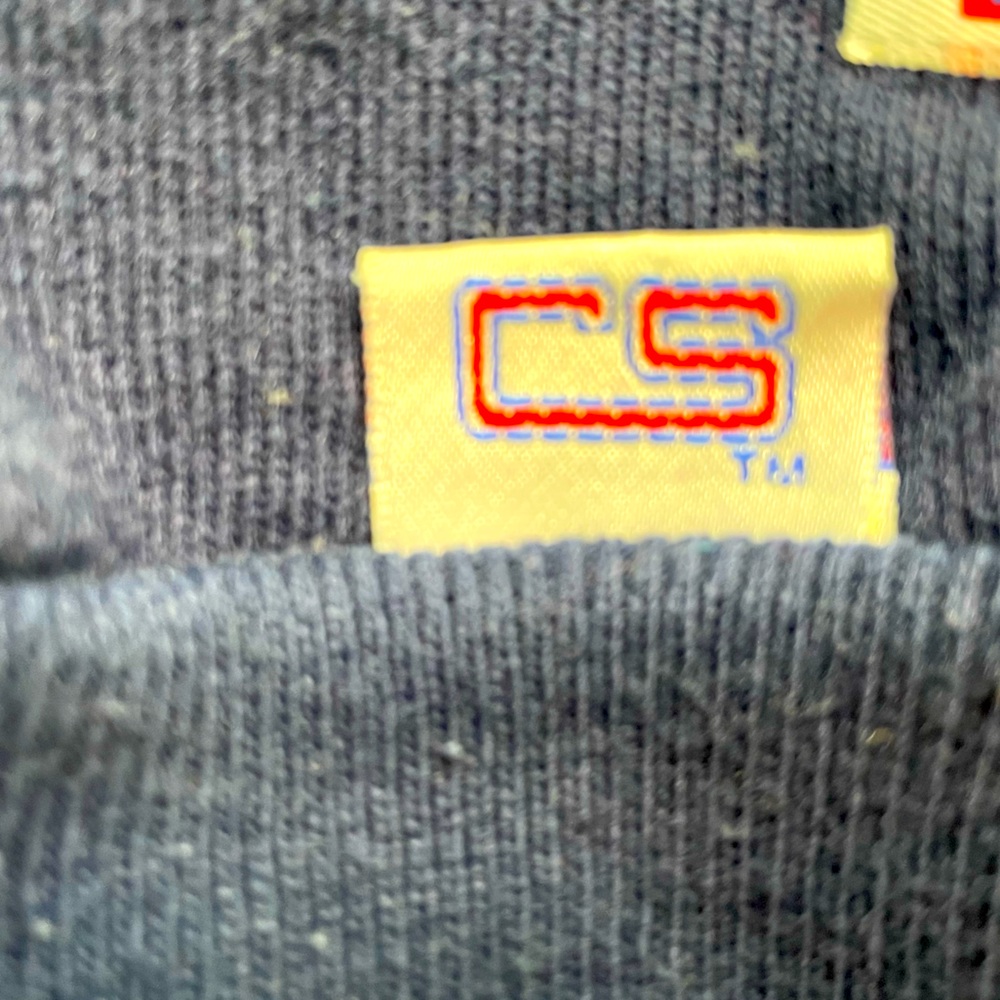 Vintage 80s Chicago Bears Football Blue Sweatshirt X Large CRABLE SPORTSWEAR USA - Picture 4 of 7